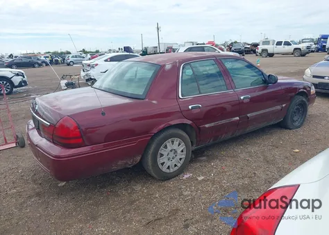 2005 Mercury Grand Marquis Gs из США, поврежденный, VIN 2MEFM74W85X629888